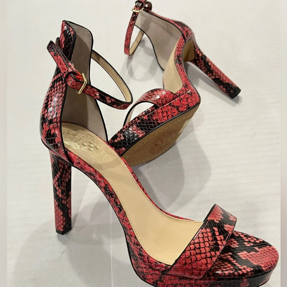 VINCE CAMUTO BALINDIA HEELED SANDAL NEW NO TAG NO BOX - Picture 13 of 14
